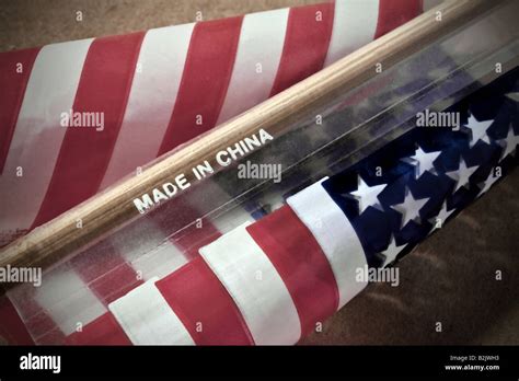 are american flags made in china